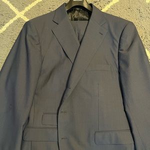 EUC‼️MEN’S INDOCHINO CUSTOM BLUE SUIT SIZE: 52 L